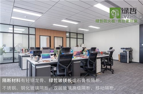 盘点办公室装修的常用材料及绿哲玻镁板的应用情况